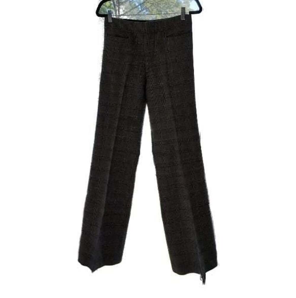 Vintage His for Her Plaid High Waisted Trousers M